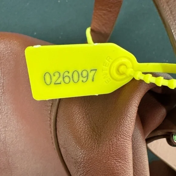 All Saints Copper Brown Leather and Suede Medium Shoulder Bag - Picture 9 of 9